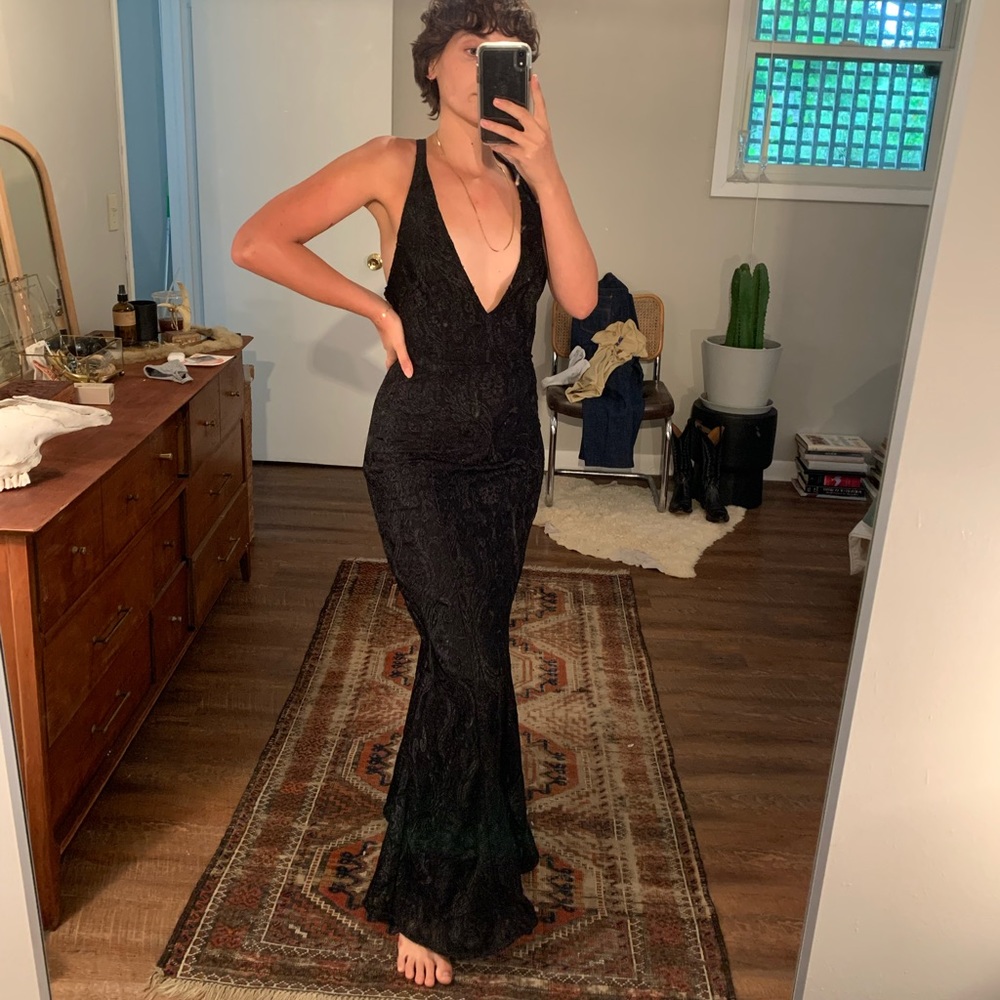 Black Free People Gown